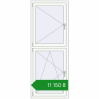 Ціноутворення Вікна 770x2010 мм REHAU Brillant-Design Білий (RAL 9016) з двох сторін. Ціна: ₴11,150.38