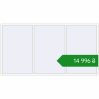Ціноутворення Tilt-and-Turn 3600x1900 mm REHAU Euro 60 RAL 9016 Traffic white two-sided. Ціна: ₴14,996.08