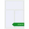 Ціноутворення Вікна 1500x2200 мм REHAU Euro 60 Білий (RAL 9016) з двох сторін. Ціна: ₴8,562.10