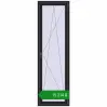 Ціноутворення Вікна 700x2300 мм REHAU Euro 70 BLACK_ULTI-MATT з двох сторін. Ціна: ₴15,213.67