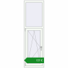 Ціноутворення Вікна 550x1850 мм REHAU Euro 70. Ціна: €136.98