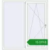 Ціноутворення Вікна 1535x1660 мм REHAU Euro 70 Білий (RAL 9016) з двох сторін. Ціна: ₴15,018.96