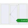 Ціноутворення Вікна 1800x1395 мм REHAU Euro 70 Білий (RAL 9016) з двох сторін. Ціна: ₴12,642.81