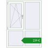 Ціноутворення Вікна 1070x1450 мм REHAU Euro 70. Ціна: €239.44