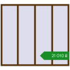 Ціноутворення Вікна 2000x1800 мм REHAU Euro 70. Ціна: ₴21,010.46