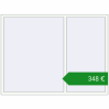 Ціноутворення Вікна 2000x1500 мм REHAU Brillant-Design. Ціна: €348.36