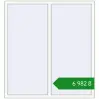 Ціноутворення Вікна 1440x1560 мм REHAU Euro 70 Білий (RAL 9016) з двох сторін. Ціна: ₴6,981.80