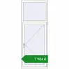Ціноутворення Вікна 740x1880 мм REHAU Euro 60 Білий (RAL 9016) з двох сторін. Ціна: ₴7,983.52