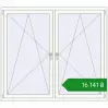 Ціноутворення Вікна 1700x1500 мм REHAU Brillant-Design Білий (RAL 9016) з двох сторін. Ціна: ₴16,140.91