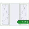 Ціноутворення Вікна 1900x1550 мм REHAU Euro 70 Білий (RAL 9016) з двох сторін. Ціна: ₴19,428.83