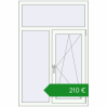 Ціноутворення Вікна 1000x1500 мм REHAU Euro 70. Ціна: €209.86