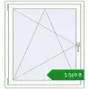 Ціноутворення Вікна 1000x1100 мм REHAU Euro 60 Білий (RAL 9016) з двох сторін. Ціна: ₴5,568.68