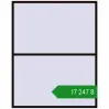 Ціноутворення Вікна 2000x2500 мм REHAU Euro 60 BLACK_BROWN з двох сторін. Ціна: ₴17,247.01