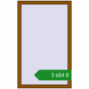 Ціноутворення Вікна 800x1300 мм REHAU Euro 70 GOLDEN OAK з двох сторін. Ціна: ₴5,683.87
