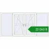 Ціноутворення Вікна 2400x1200 мм Altest Pony 375 RAL 9016 Traffic white з двох сторін. Ціна: ₴22,059.71