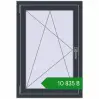 Ціноутворення Вікна 700x1025 мм REHAU SYNEGO MD ANTHRACITE_GREY_STRUKTURAL з двох сторін. Ціна: ₴10,835.49