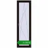 Ціноутворення Вікна 700x2300 мм REHAU Euro 70 BLACK_BROWN з двох сторін. Ціна: ₴16,300.37