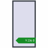 Ціноутворення Вікна 1000x2000 мм REHAU Euro 70 ANTHRACITE_GREY_STRUKTURAL з двох сторін. Ціна: ₴9,235.54