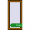 Ціноутворення Вікна 400x800 мм REHAU Euro 60 GOLDEN OAK з двох сторін. Ціна: ₴2,214.38