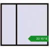 Ціноутворення Вікна 1800x1600 мм REHAU SYNEGO MD BLACK_BROWN з двох сторін. Ціна: ₴20,157.21