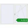 Ціноутворення Вікна 2000x1500 мм Altest Pony 375 RAL 9016 Traffic white з двох сторін. Ціна: ₴16,251.59