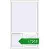 Ціноутворення Вікна 940x1570 мм REHAU Euro 60 Білий (RAL 9016) з двох сторін. Ціна: ₴6,750.10