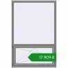 Ціноутворення Вікна 1200x1800 мм Altest Pony 375 RAL 9007 Grey aluminium з двох сторін. Ціна: ₴17,908.94