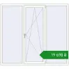 Ціноутворення Вікна 2000x1800 мм REHAU Euro 70 Білий (RAL 9016) з двох сторін. Ціна: ₴19,697.84