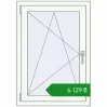 Ціноутворення Вікна 700x1000 мм REHAU Brillant-Design Білий (RAL 9016) з двох сторін. Ціна: ₴6,128.96