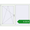 Ціноутворення Tilt-and-Turn 1600x1200 mm REHAU Euro 70 RAL 9016 Traffic white two-sided. Ціна: ₴8,231.69