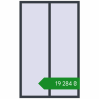 Ціноутворення Вікна 1240x2000 мм REHAU SYNEGO MD ANTHRACITE_GREY_STRUKTURAL з двох сторін. Ціна: ₴19,283.76