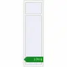 Ціноутворення Вікна 560x1880 мм REHAU Euro 60 Білий (RAL 9016) з двох сторін. Ціна: ₴3,791.25