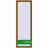 Ціноутворення Вікна 600x1800 мм REHAU Brillant-Design GOLDEN OAK з двох сторін. Ціна: ₴8,999.02