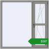 Ціноутворення Вікна 1500x1500 мм Altest Pony 375 RAL 9007 Grey aluminium з двох сторін. Ціна: $386.72