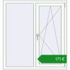 Ціноутворення Вікна 1200x1300 мм REHAU Euro 70. Ціна: €170.58