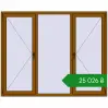 Ціноутворення Вікна 2000x1600 мм REHAU Euro 70 GOLDEN OAK з двох сторін. Ціна: ₴25,025.57