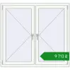 Ціноутворення Вікна 1380x1270 мм REHAU Euro 60 Білий (RAL 9016) з двох сторін. Ціна: ₴9,712.97