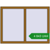 Ціноутворення Вікна 1200x900 мм REHAU Euro 60 LIGHT_OAK з двох сторін. Ціна: ₴4,842.66