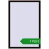 Ціноутворення Вікна 1000x1500 мм REHAU Euro 60 BLACK_BROWN з двох сторін. Ціна: ₴4,955.20