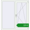 Ціноутворення Вікна 1240x1320 мм REHAU Euro 70. Ціна: €228.57