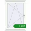 Ціноутворення Вікна 800x1150 мм REHAU Euro 70 Білий (RAL 9016) з двох сторін. Ціна: ₴6,527.79