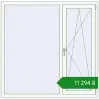 Ціноутворення Вікна 1450x1430 мм REHAU Euro 70 Білий (RAL 9016) з двох сторін. Ціна: ₴11,294.12