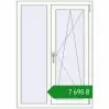 Ціноутворення Вікна 870x1225 мм REHAU Euro 70 Білий (RAL 9016) з двох сторін. Ціна: ₴7,694.88