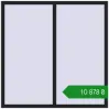 Ціноутворення Вікна 1500x1500 мм REHAU Euro 70 BLACK_ULTI-MATT з двох сторін. Ціна: ₴10,878.05