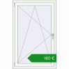 Ціноутворення Вікна 900x1400 мм REHAU Brillant-Design. Ціна: €179.84