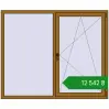 Ціноутворення Вікна 1750x1450 мм REHAU Euro 60 LIGHT_OAK з двох сторін. Ціна: ₴12,542.15