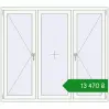 Ціноутворення Tilt-and-Turn 1700x1500 mm REHAU Euro 60 RAL 9016 Traffic white two-sided. Ціна: ₴13,469.63