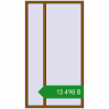 Ціноутворення Вікна 1200x2200 мм REHAU Euro 60 GOLDEN OAK з двох сторін. Ціна: ₴13,498.33