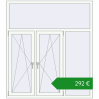 Ціноутворення Вікна 1600x1800 мм REHAU Euro 60. Ціна: €292.24