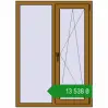 Ціноутворення Вікна 1010x1400 мм REHAU Euro 70 LIGHT_OAK з двох сторін. Ціна: ₴13,538.30